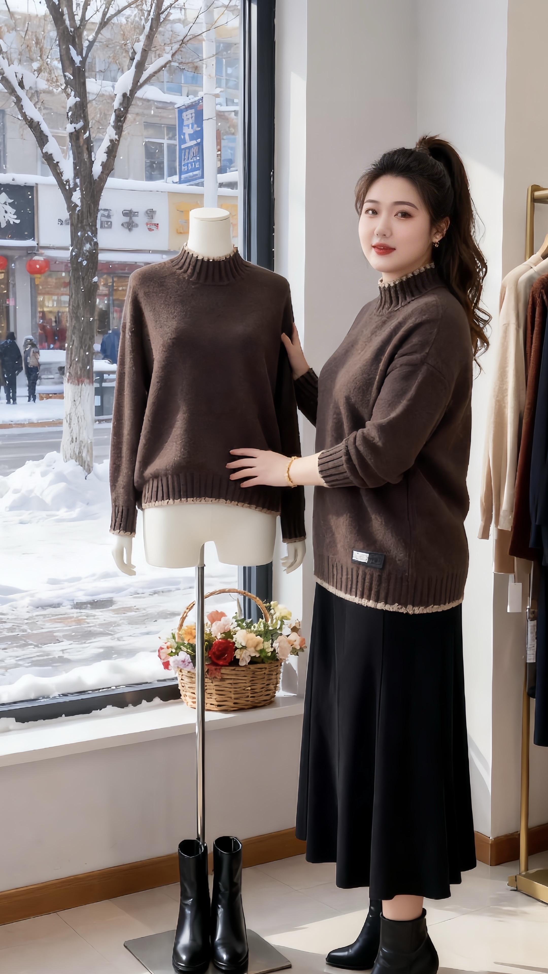 大码女装 棉服外套  保暖又好看 冬季穿搭 这个冬天不怕冷