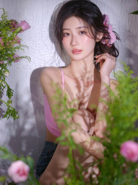 美到想私藏🌸春日少女写真照太戳人啦