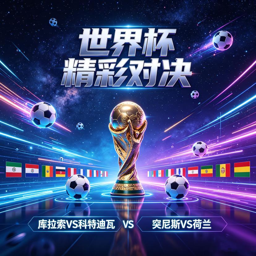 世界杯双线对决前瞻｜库拉索VS科特迪瓦 & 突尼斯VS荷兰美加墨世界杯 私房菜：
