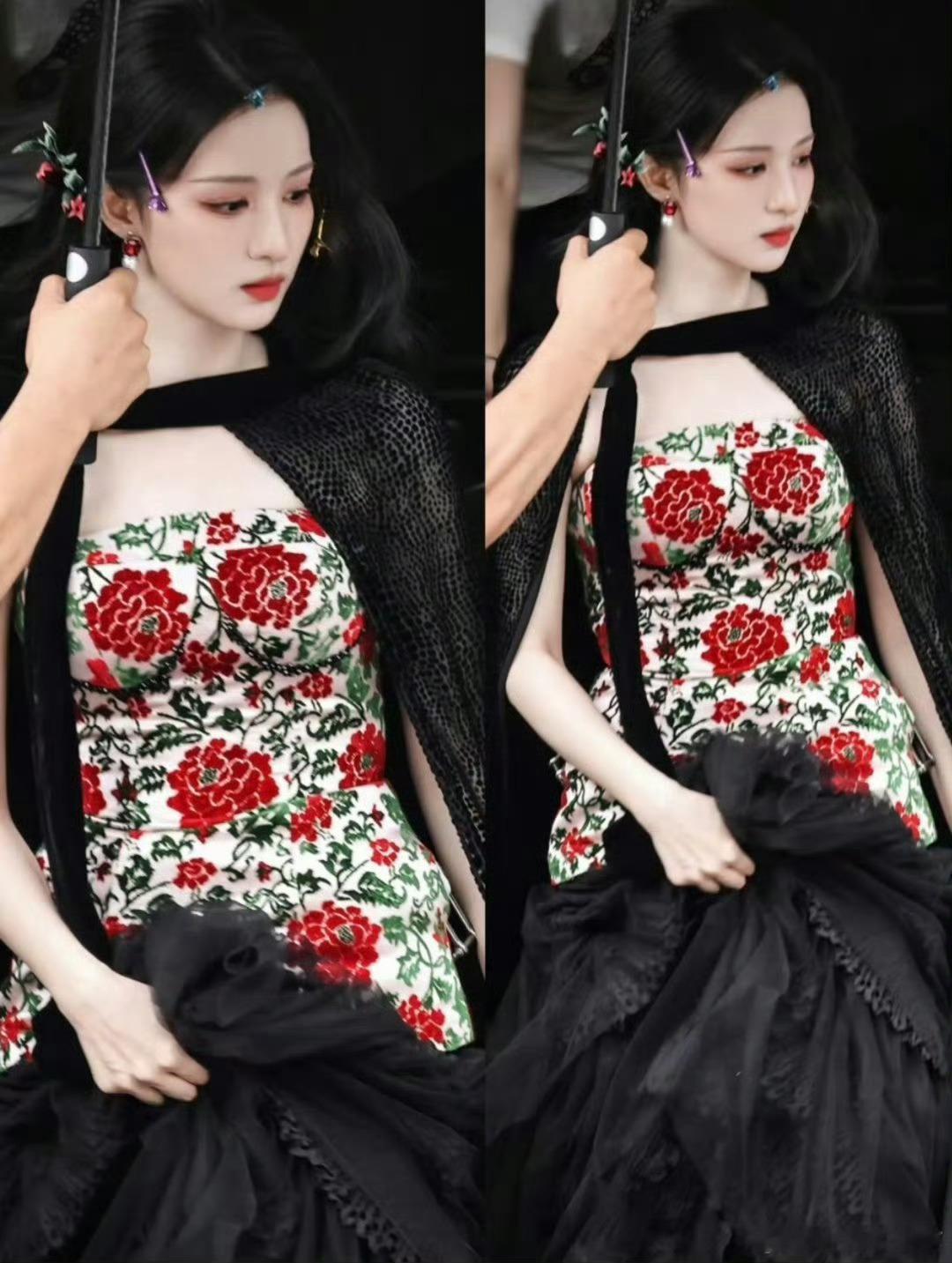 这些衣服都是王楚然《浮生》一部剧里的造型吗，丑就算了，为什么每一套都显得那么不合