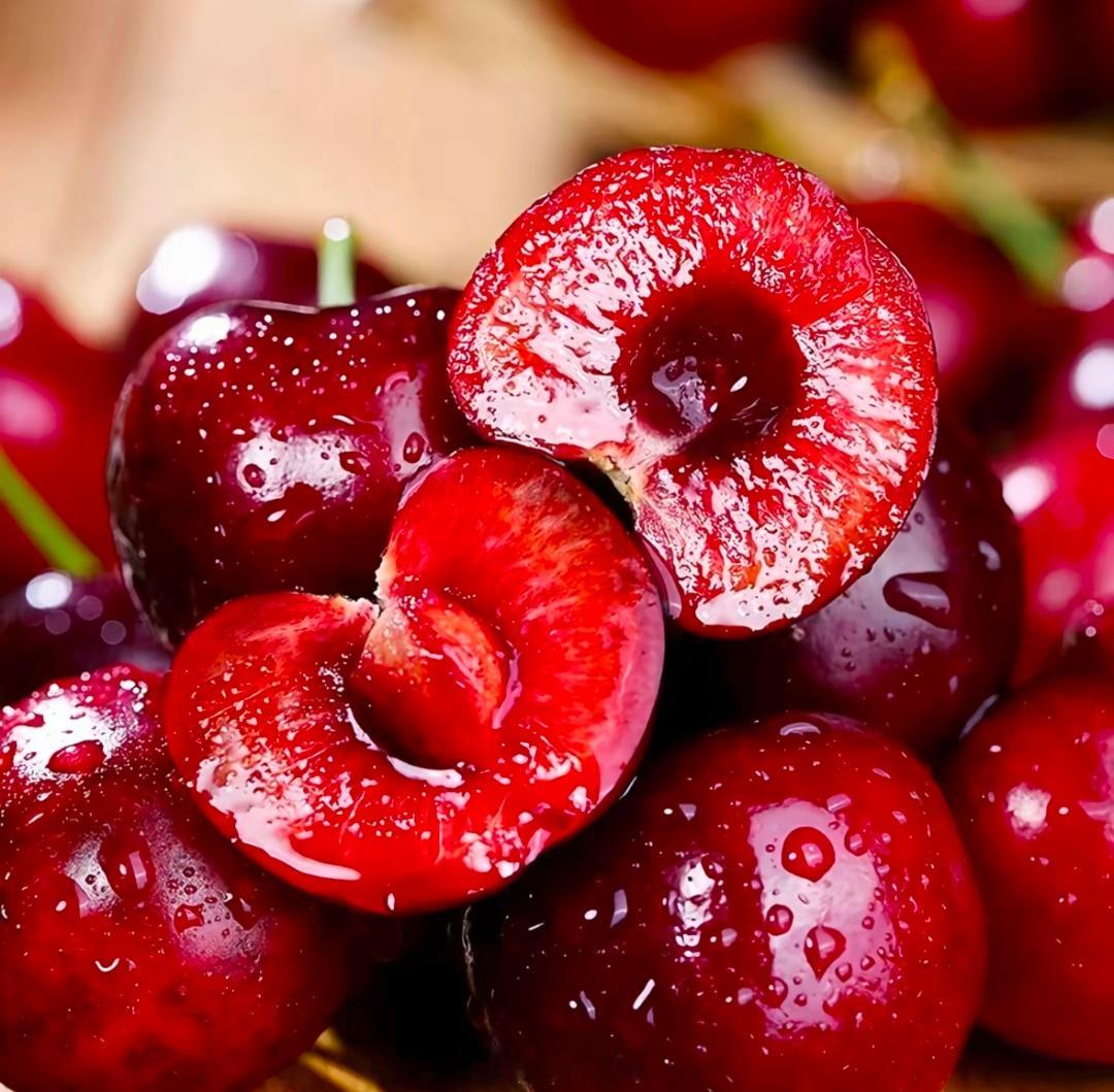 车厘子最近买车厘子了吗老铁们，确实比去年这会儿便宜多了，昨天菜市场3J的才五十多