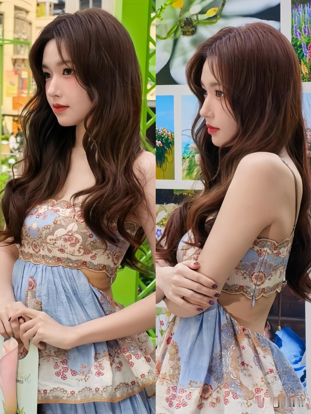 程潇美成花仙子了！