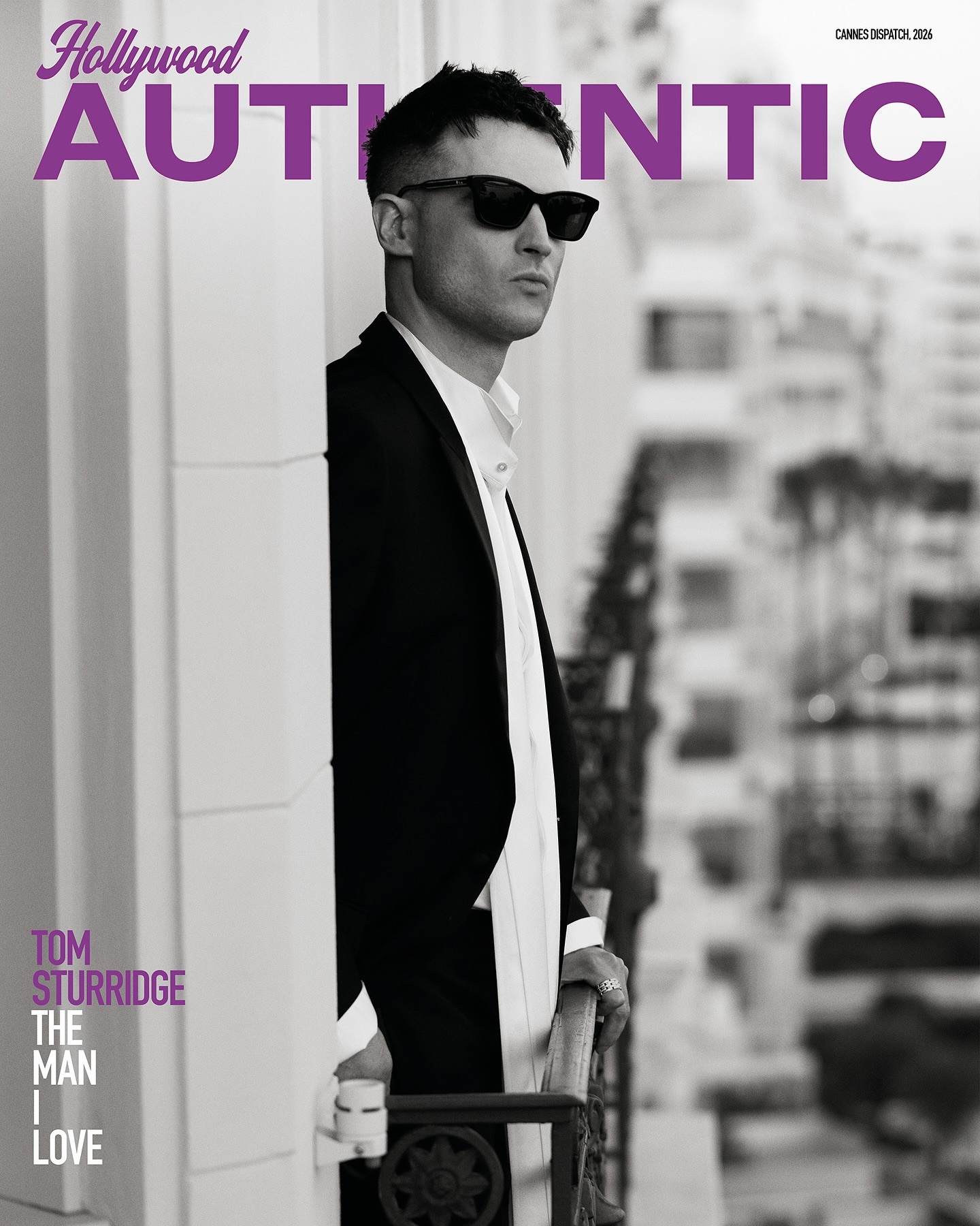 汤图图 Tom Sturridge 登上《Hollywood Authentic