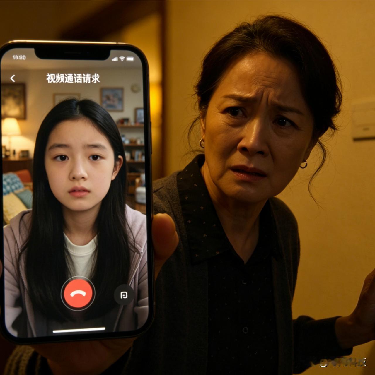 现在AI诈骗真不是吓唬人，3秒声音就能克隆，脸也能换得一模一样，亲人视频看着真得