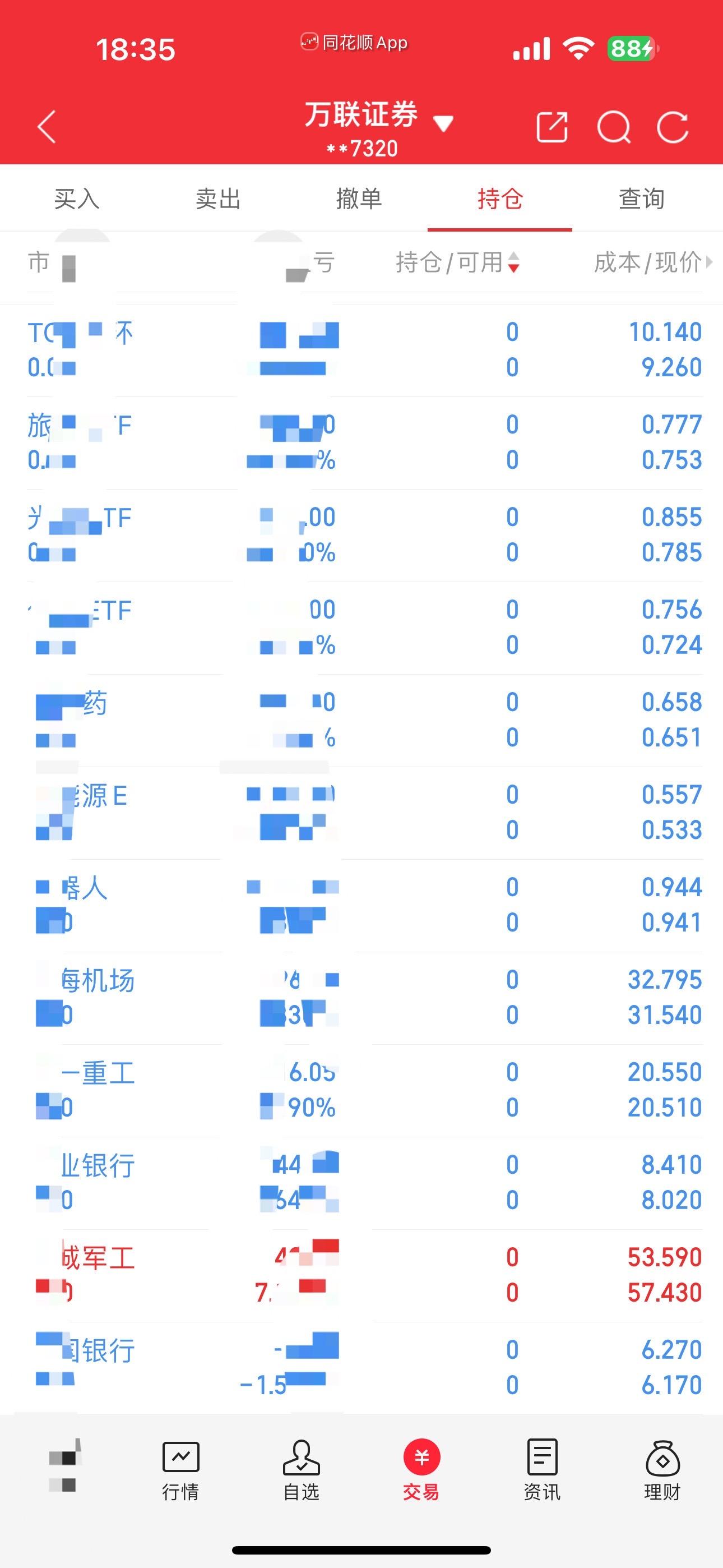 清掉了一支涨停板
