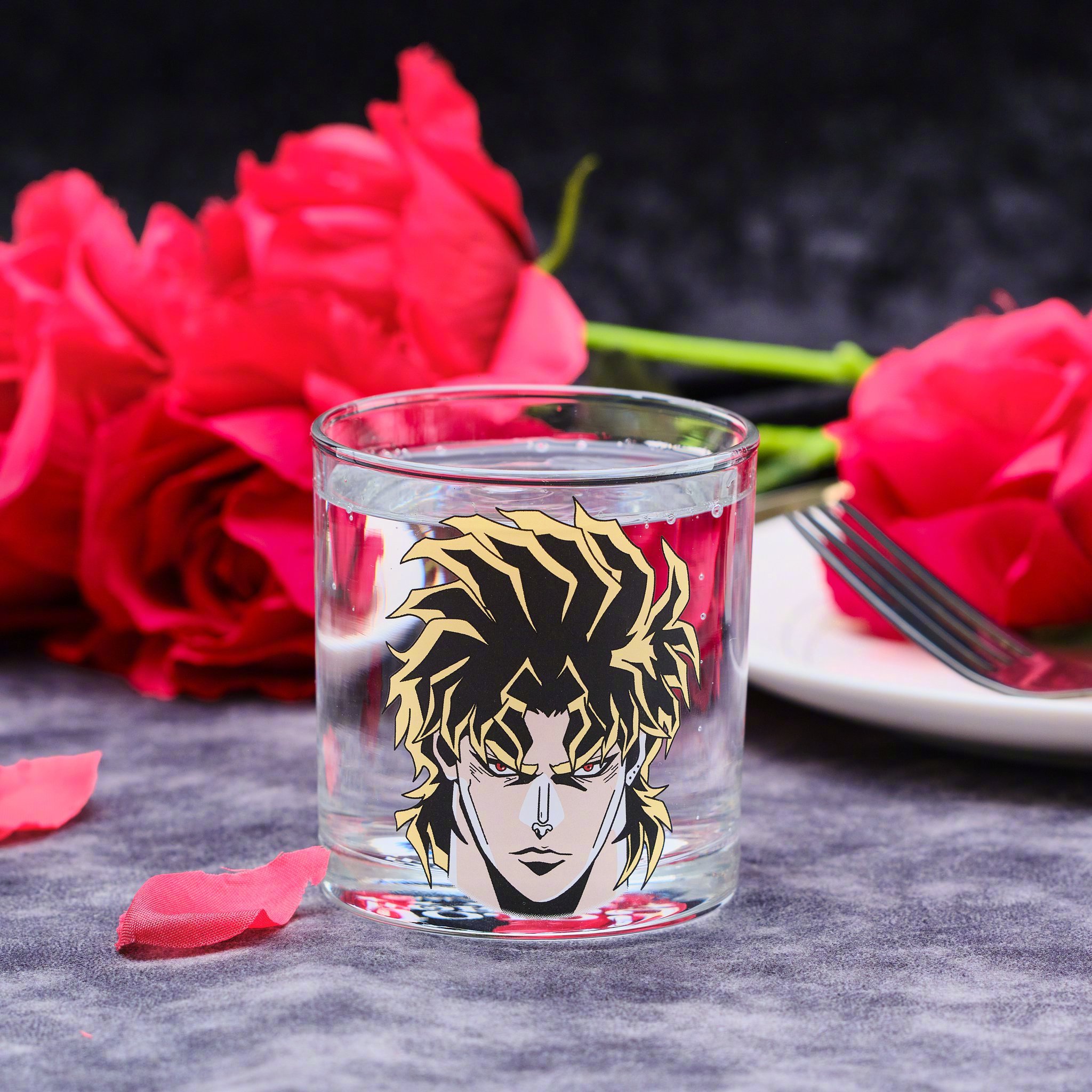 『JOJO WORLD 3』新商品：迪奥·布兰度 玻璃杯 ​​​