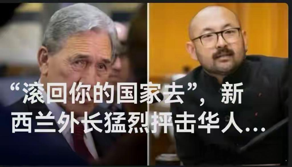 新西兰外长如此羞辱华裔议员，应出面教训吗？

7月29日，新西兰国会爆发争议一幕
