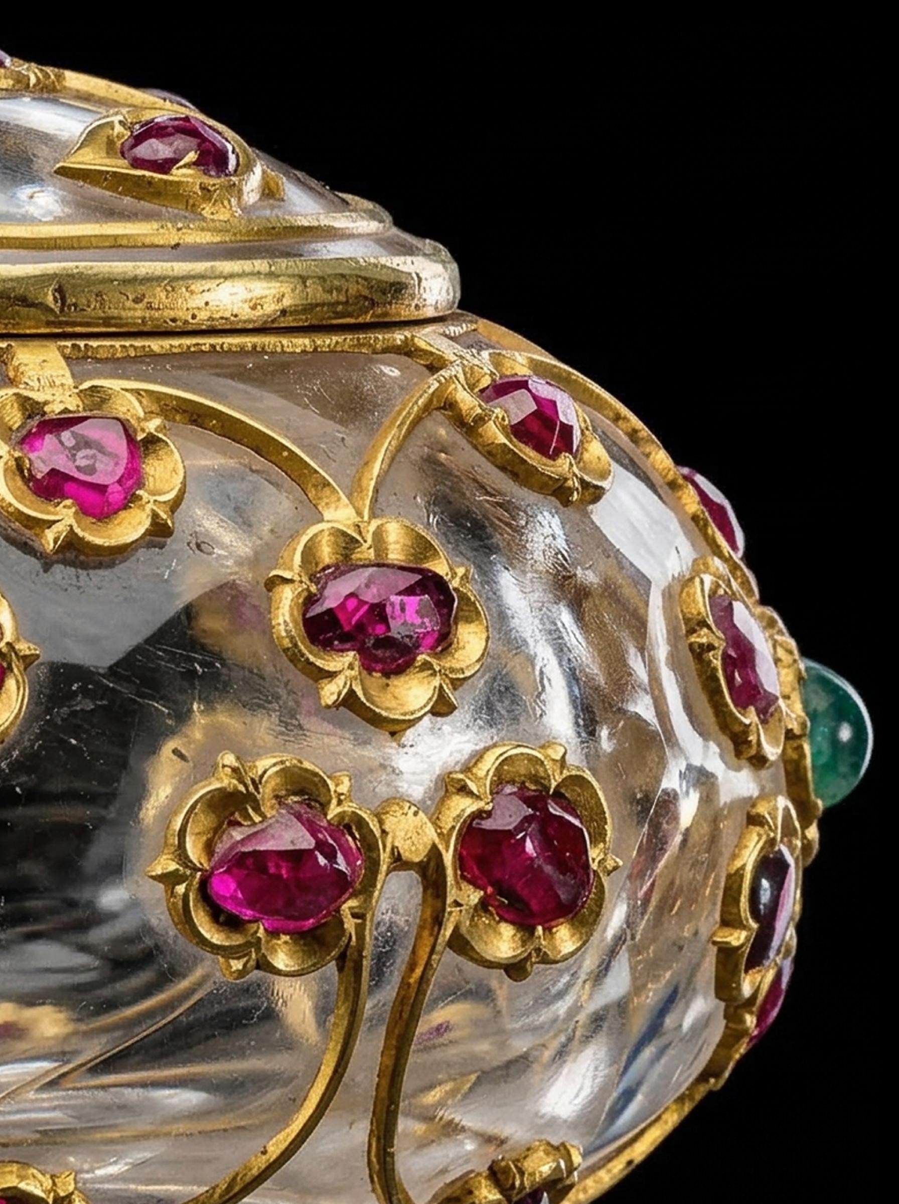 晶体之殇｜宝石与黄金挟持的秩序。🌊 冰水结为晶，百淬不销 ——明 ·...