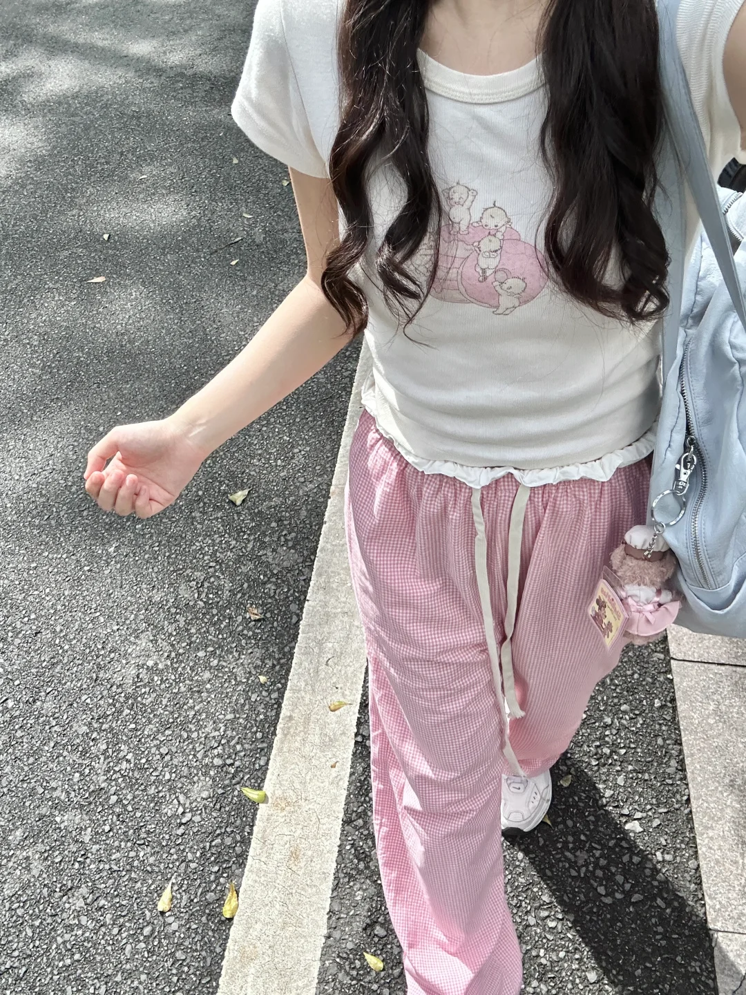 bm甜甜圈天使和格子裤～
