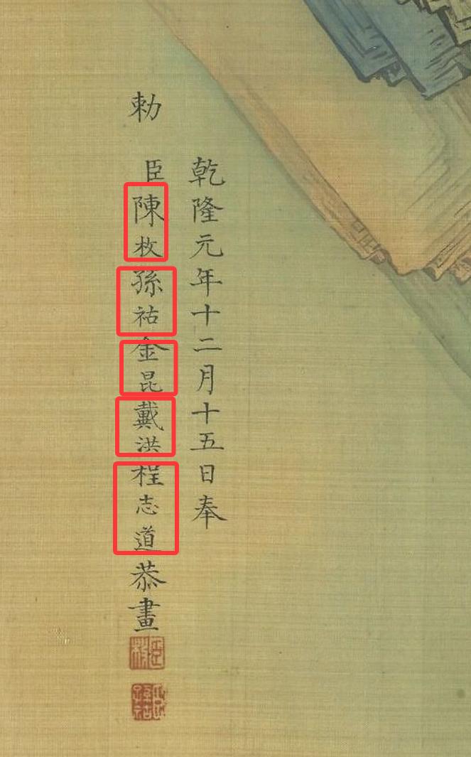 清代皇家画师工资多少？乾隆六年（1741年）《清档》中记载：“司库白世秀来说，太