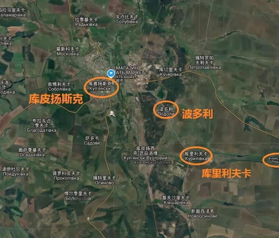 俄军包围网收紧，库皮扬斯克战场上，俄军正采取多路渗透战术，将包围圈内的乌军分割成