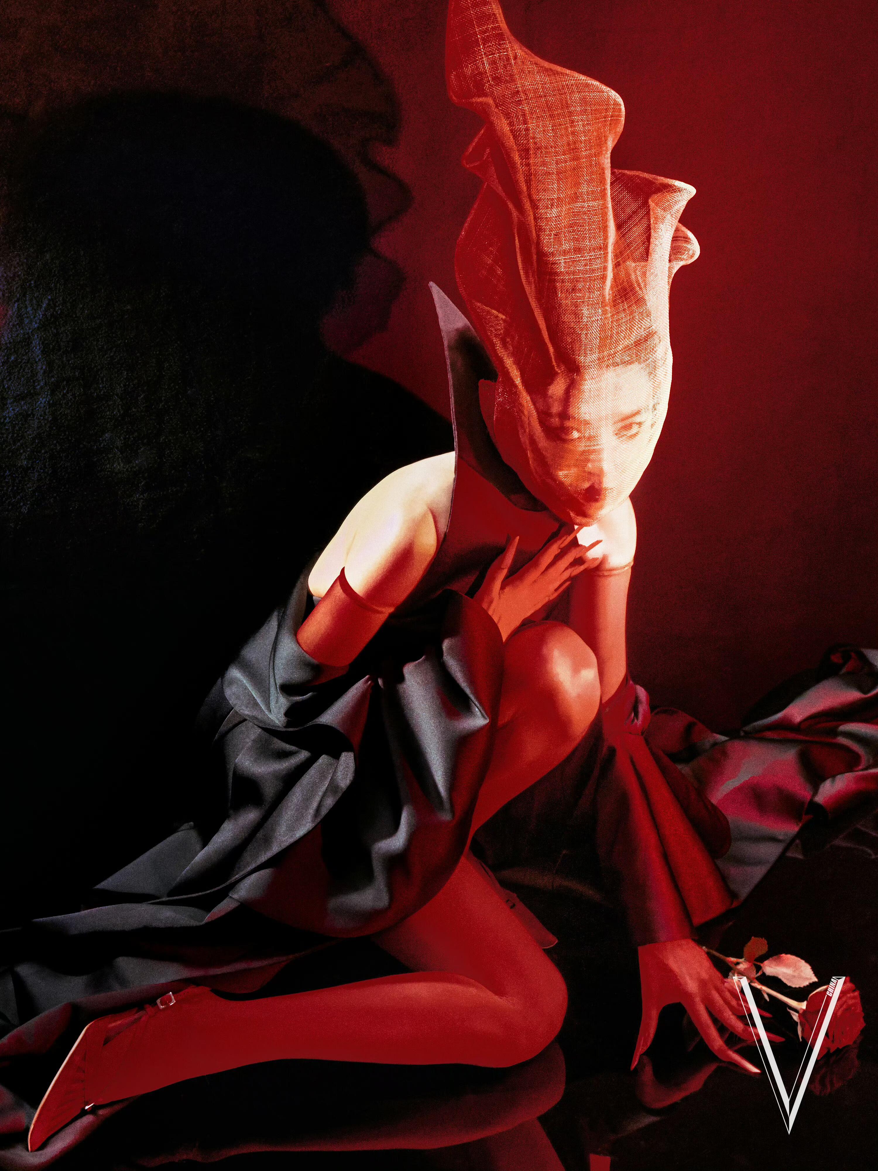 辛芷蕾杂志时尚表现力这块不得不服，内娱top1，直接杀死比赛！ ​​​