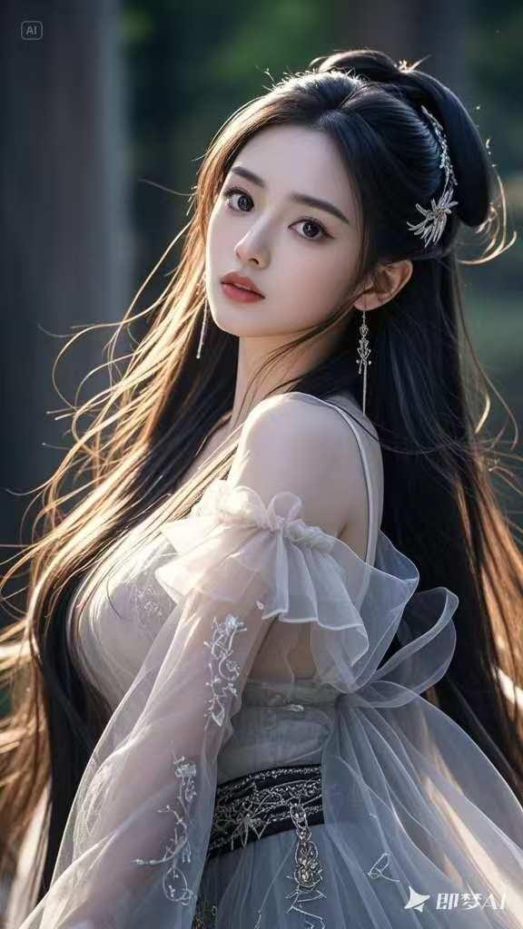 梦幻古风少女的柔美发饰，简直是绝了！就像一朵盛开在古典画卷里的花，美得让人移不开