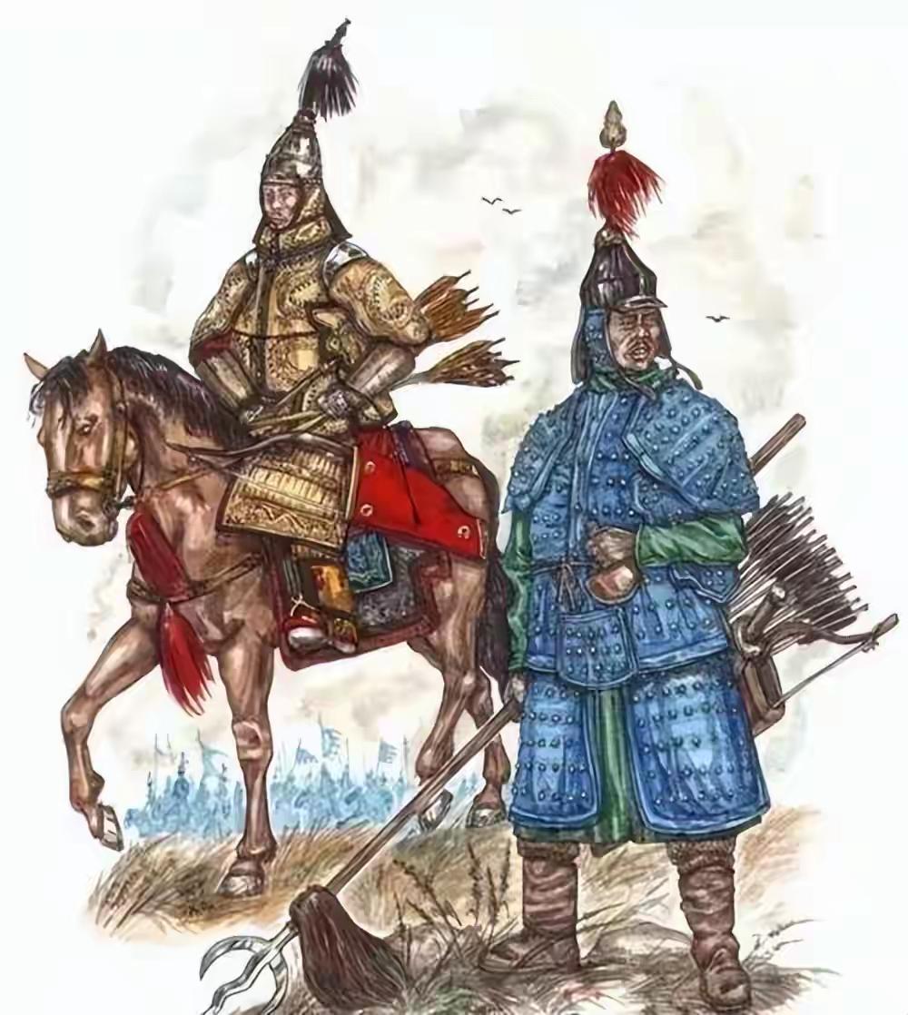 一直有一个疑问，入关前的八旗骑兵和铁木真手下的蒙古骑兵哪个厉害？