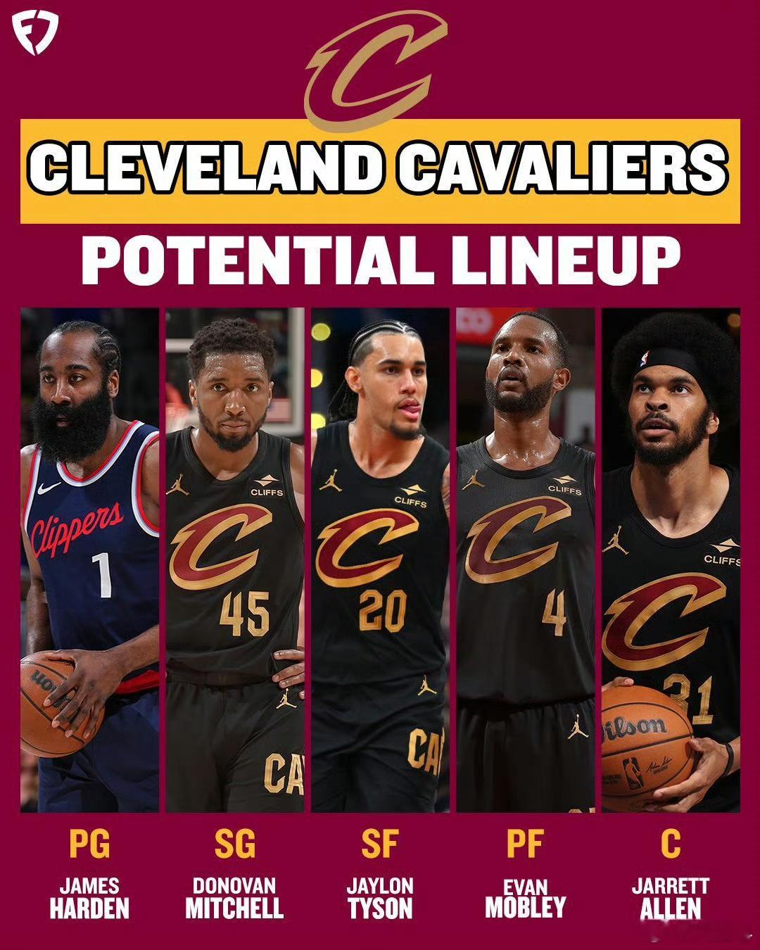 哈登加盟骑士 完了，我感觉詹姆斯回不去骑士了。我不相信詹姆斯会选择老将底薪回去…