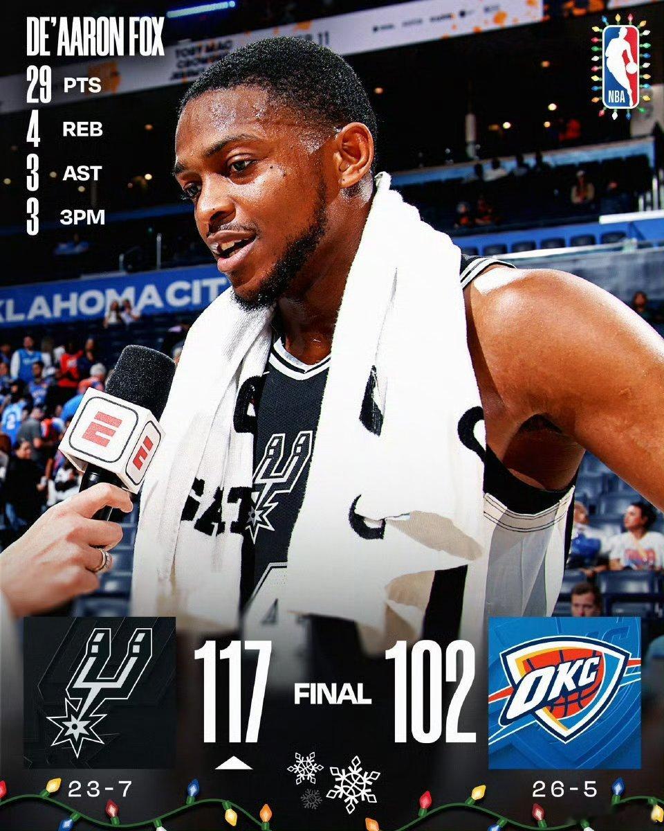 我有一个可怕的念头。福克斯要被纳入MVP的讨论了？