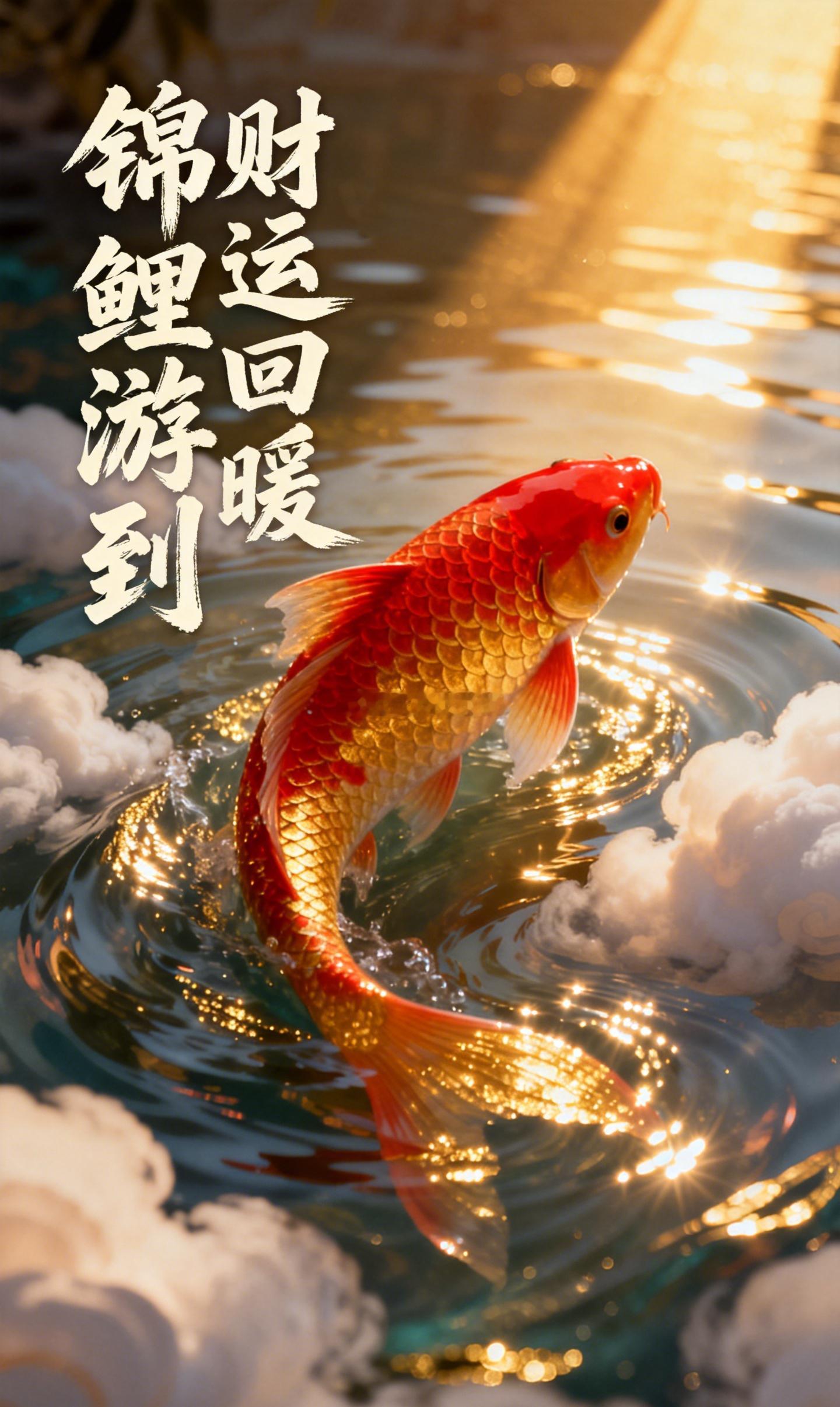 锦鲤游到。618不用抢券，这条就是最大的福利，见者下半月财运回暖。好运连连