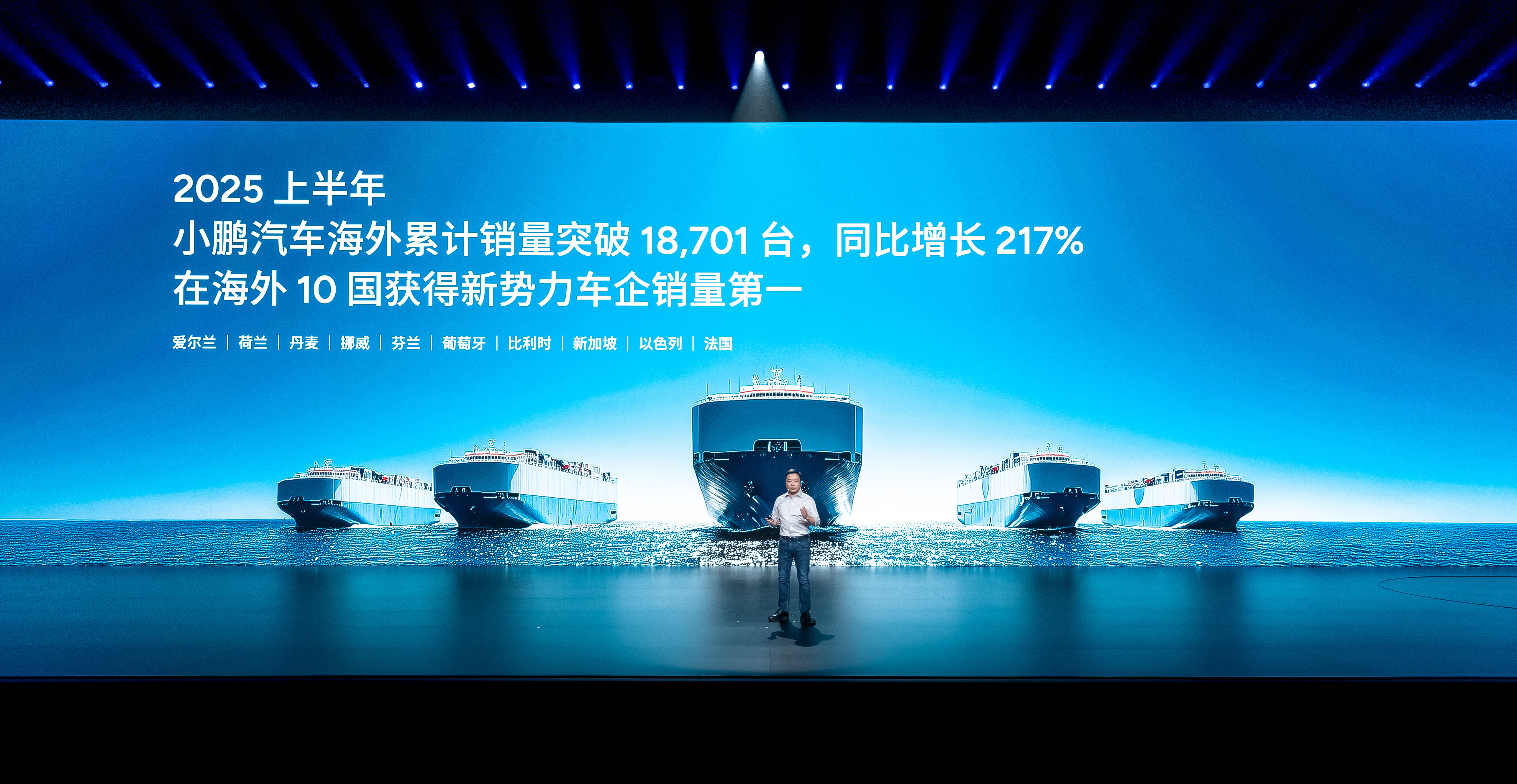 下半年每卖出一台都是新记录，小鹏是真好起来了。2025上半年小鹏累计交付197,