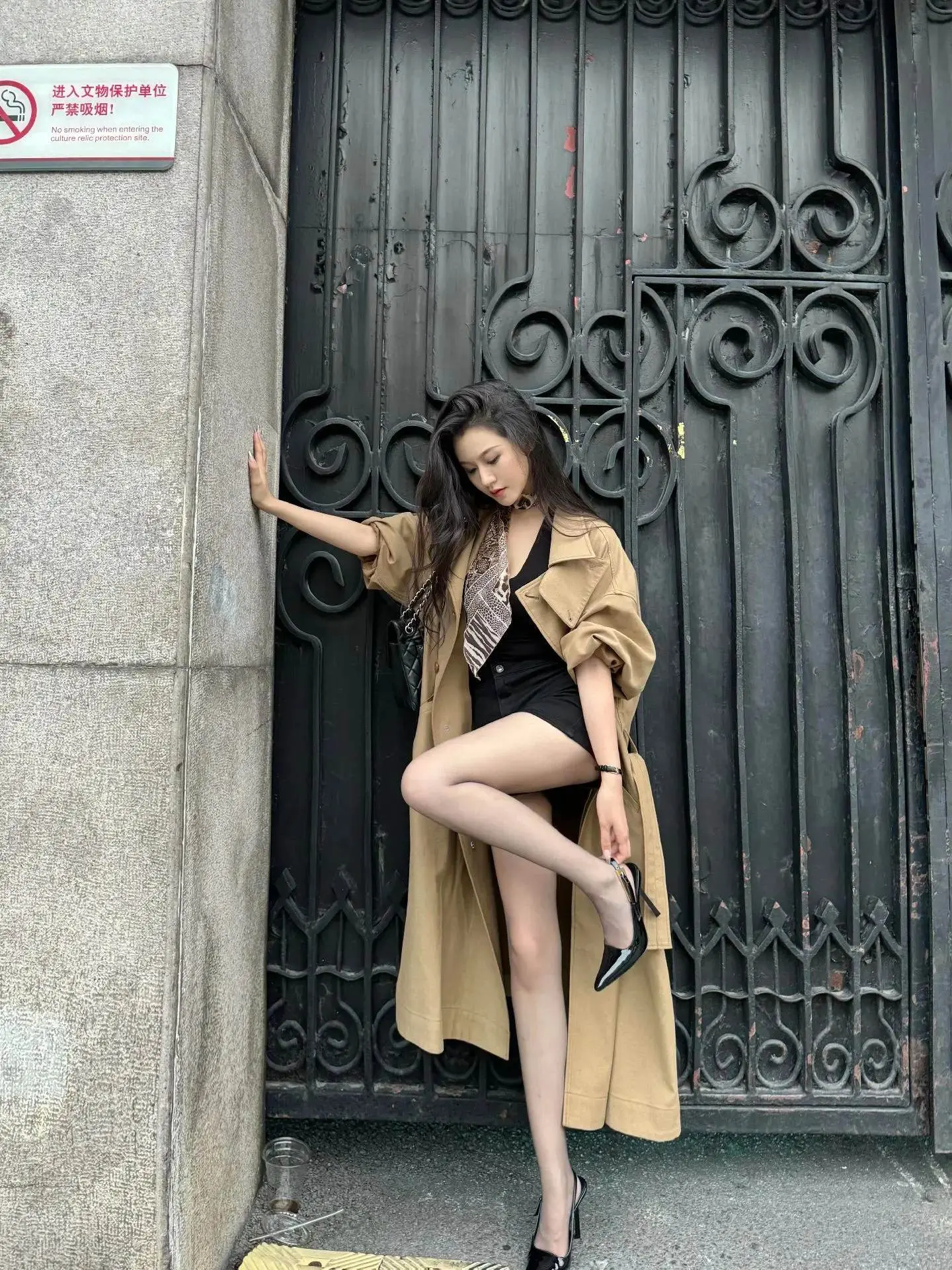 邻家女孩 穿搭 大长腿 完美身材 清纯甜美