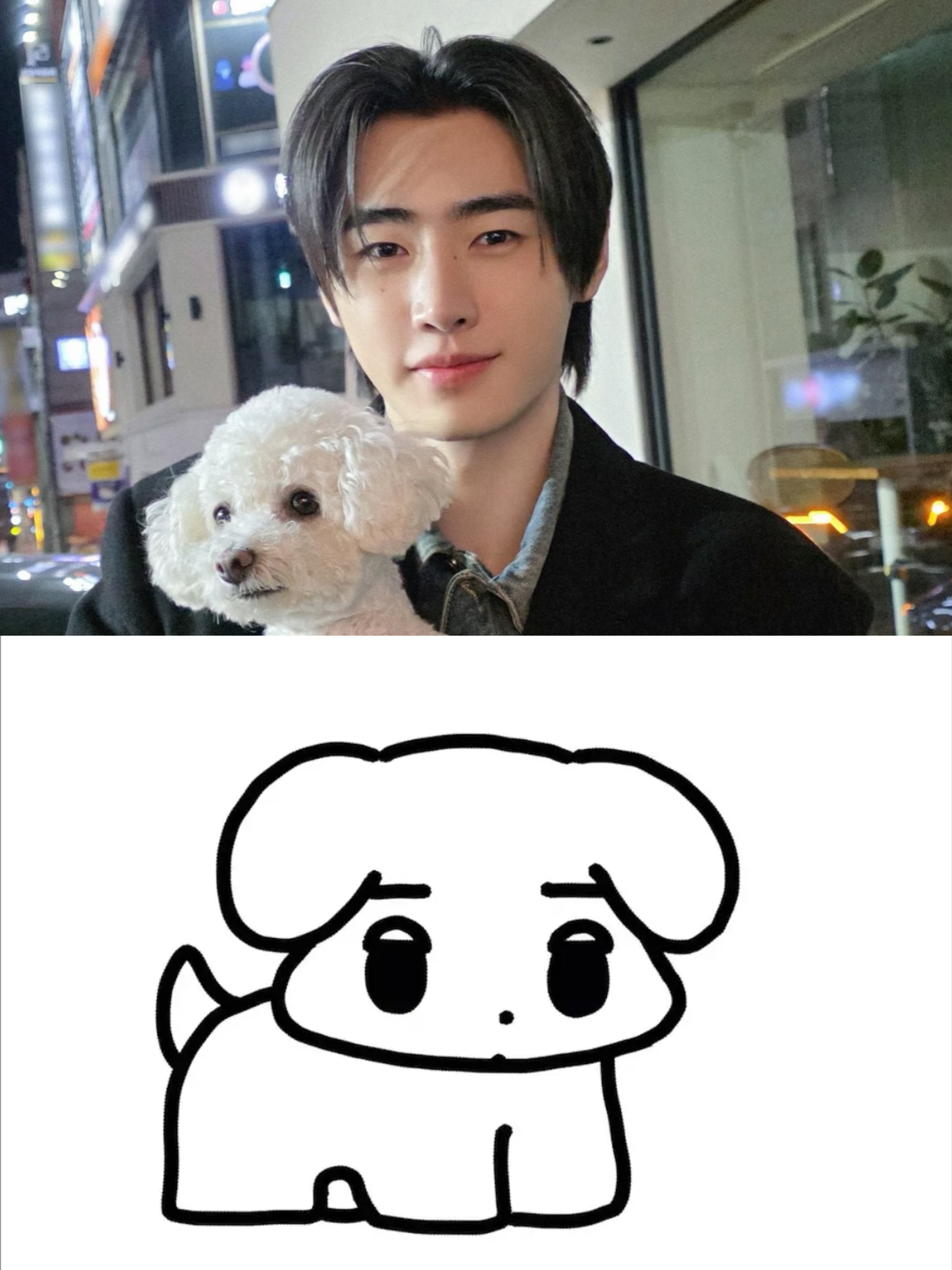 没人觉得金玟庭咖喱狗真的很像朴成训吗？