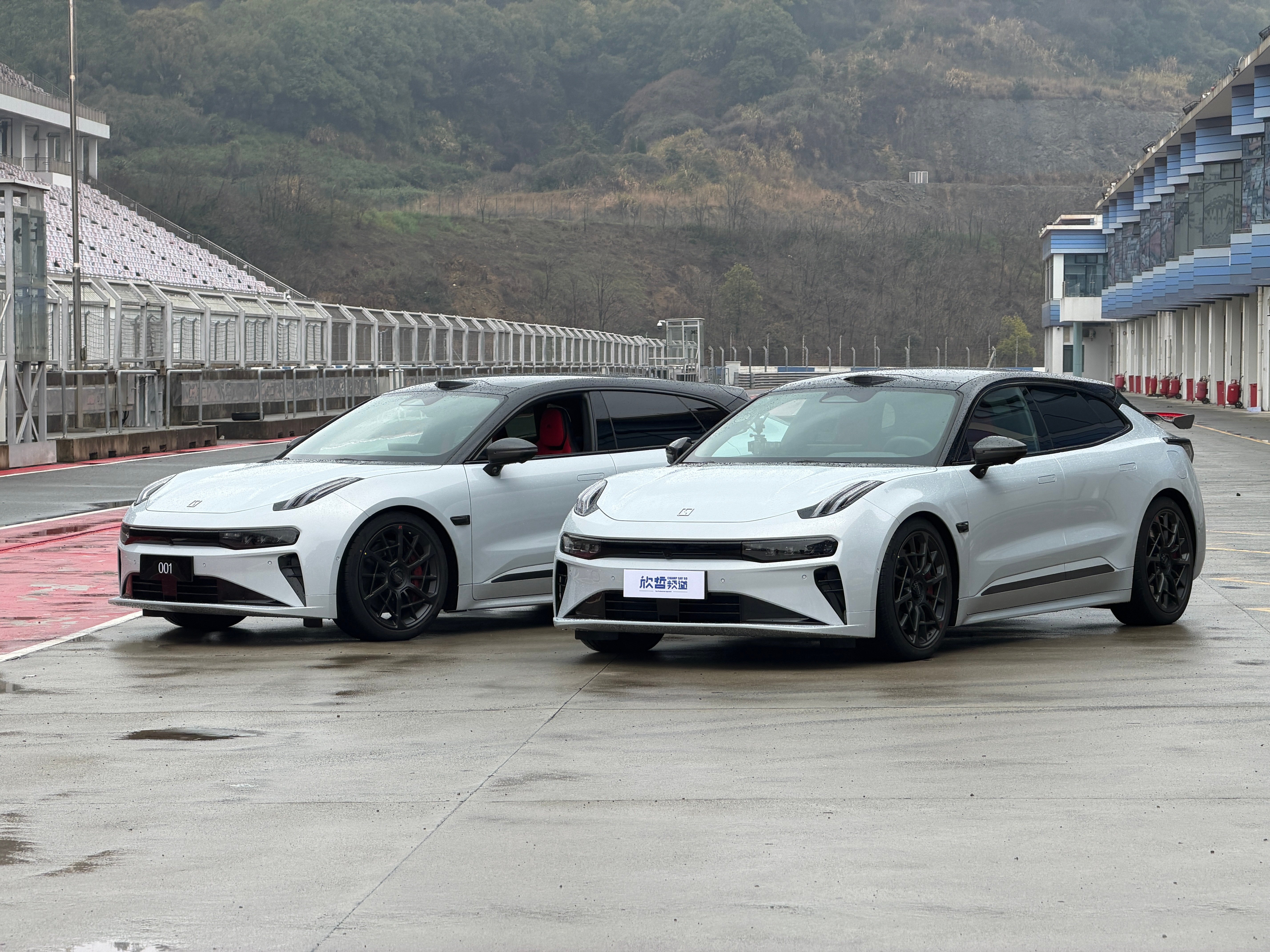 开始工作，我还没醒欣哲频道极氪001 宁波·宁波国际赛道