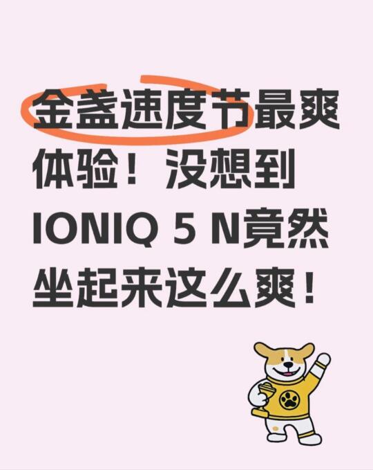 金盏速度节｜没想到IONIQ 5 N坐起来这么爽！