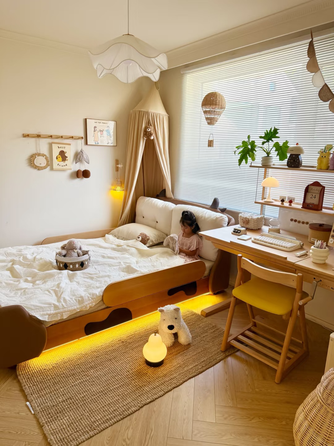 9m²的儿童房，这样布置真的超实用～