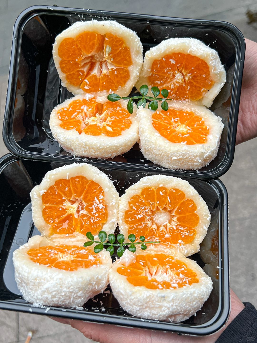 武汉这家店也太会了吧！吃到了大桔大利🍊