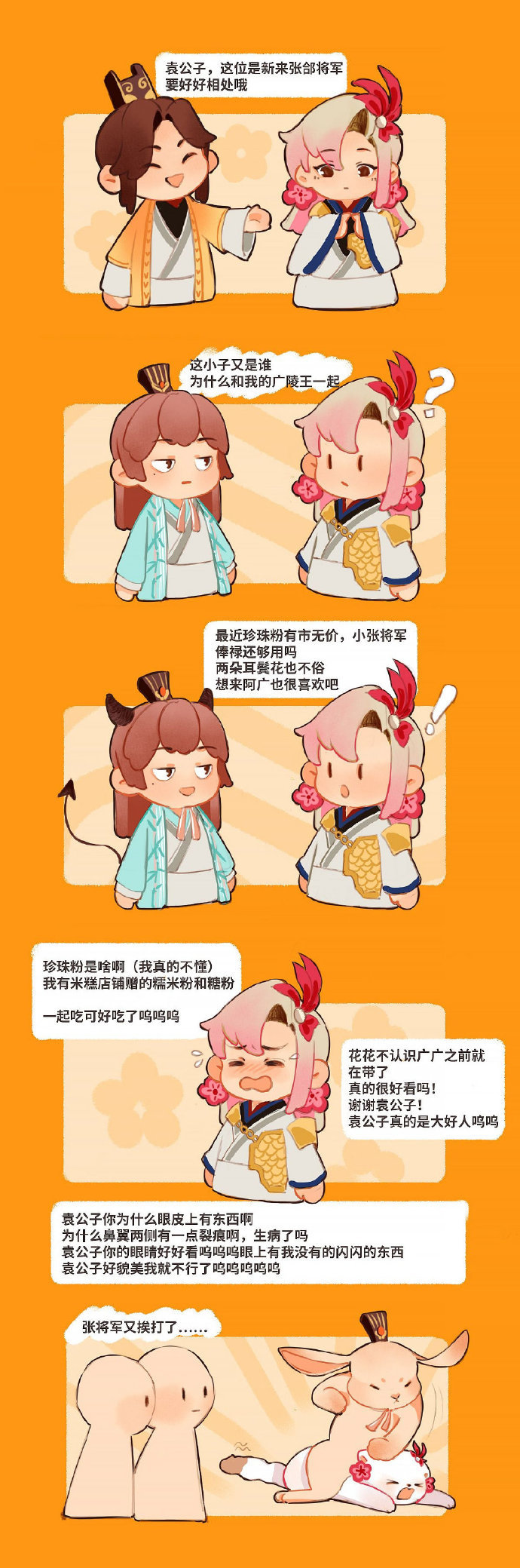 当袁基遇到张郃#代号鸢# ​​​