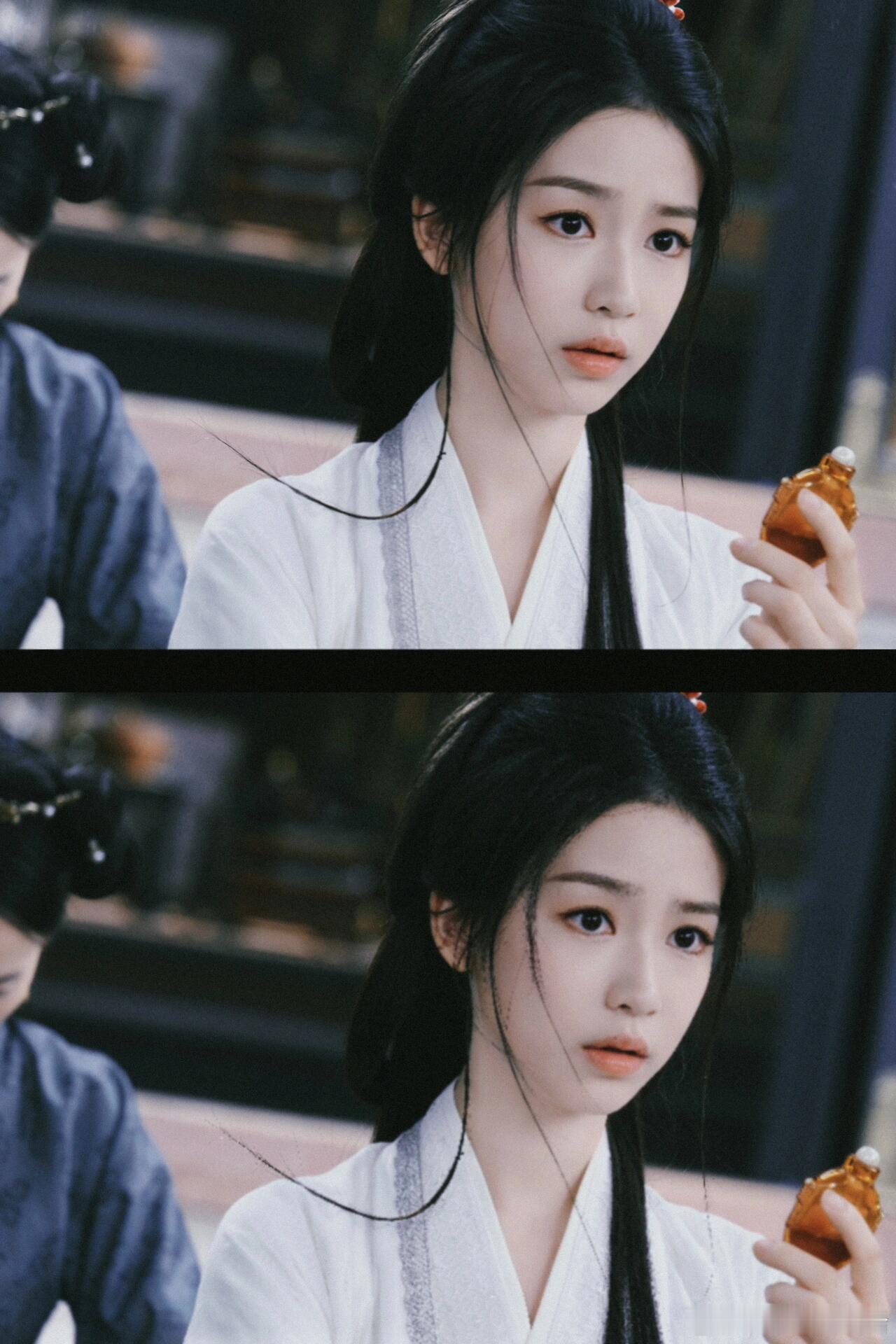 刘梦芮听说在凤凰台上里面的这个角色是表面清纯小白花，实际上疯批狠辣[晕]好强的反