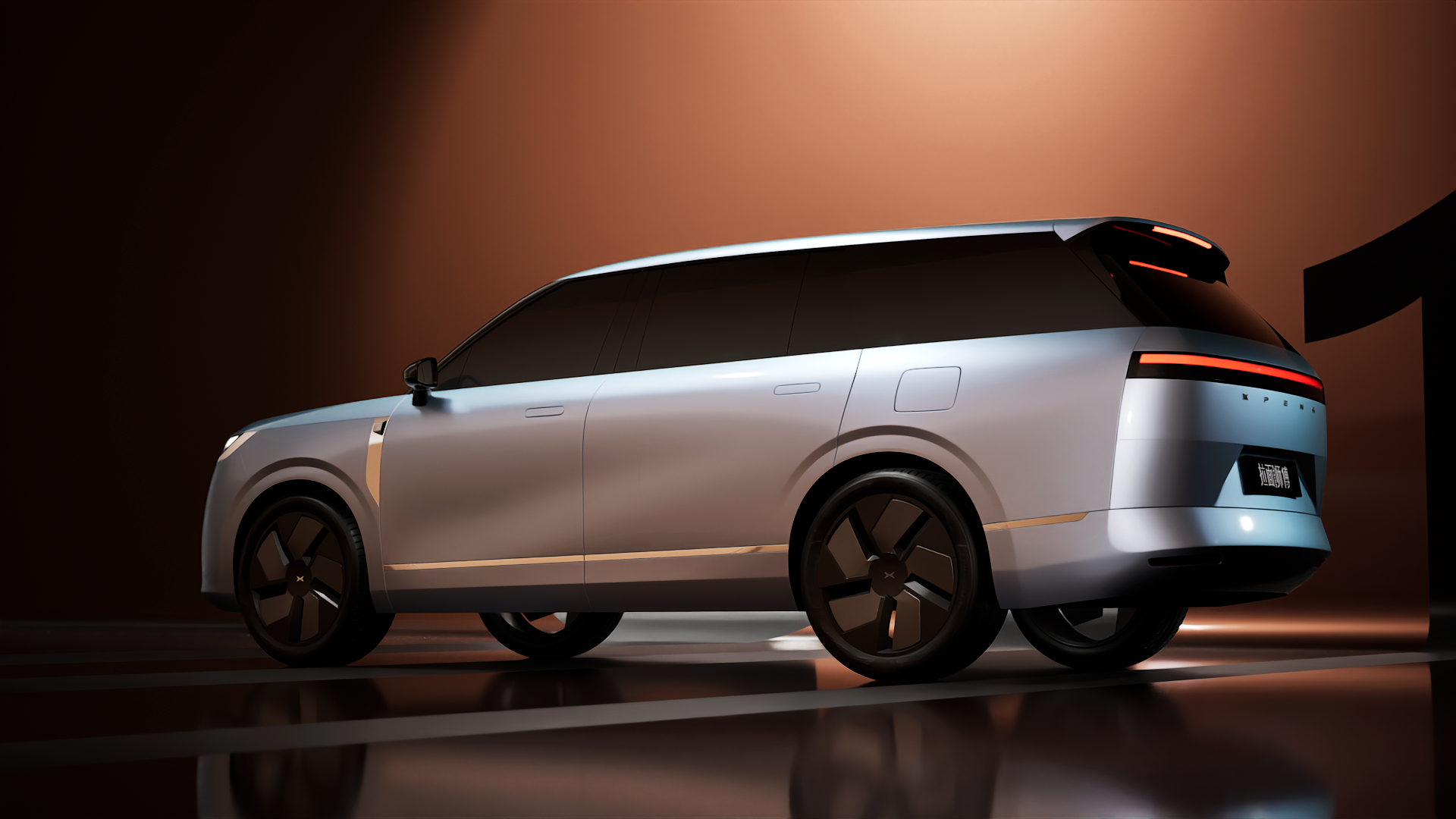 G01的侧后方我觉得会非常好看，记得X9刚上市后，改装市场出现了一些X9加装尾翼