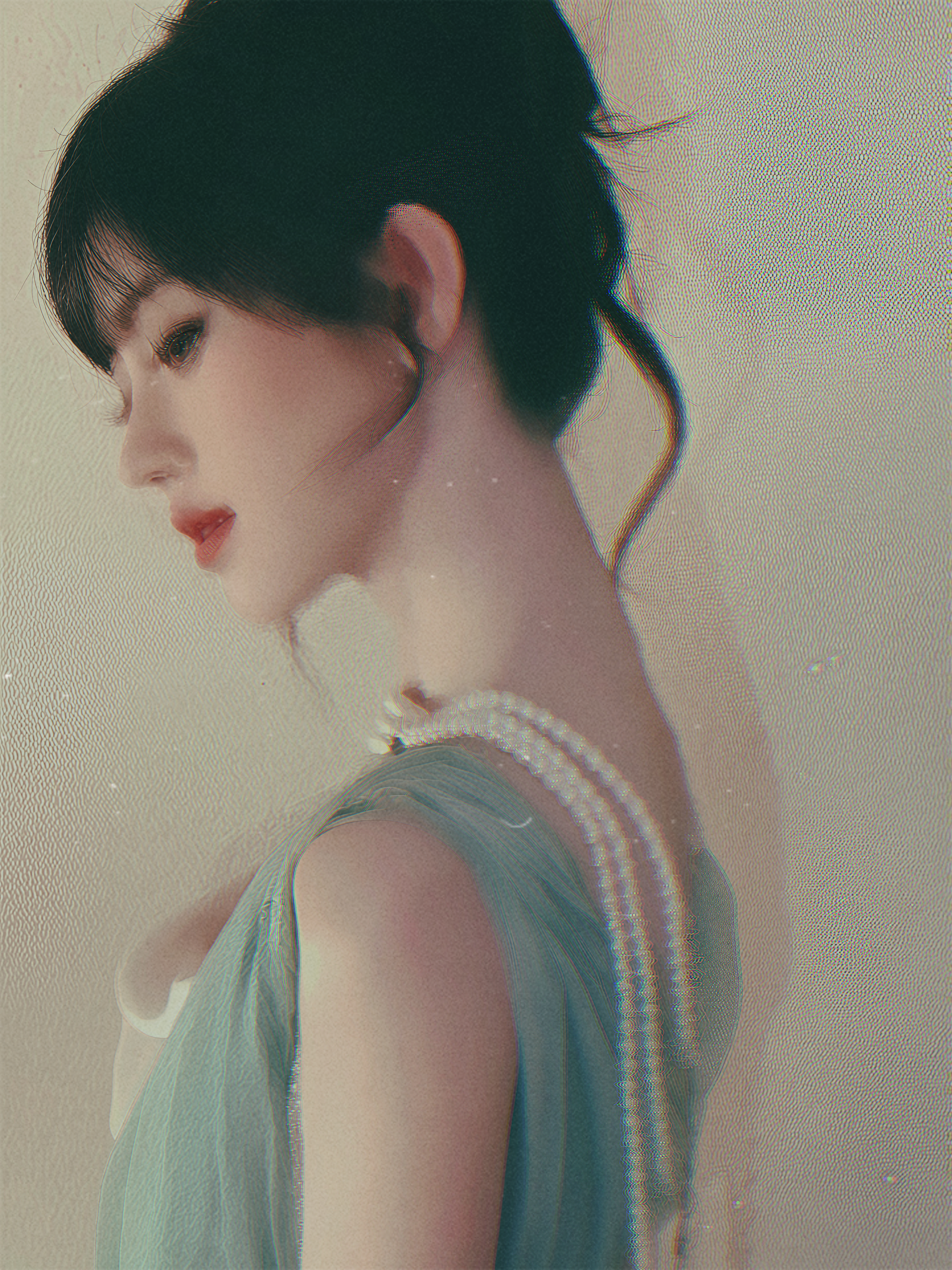 油画美人～ ​​​