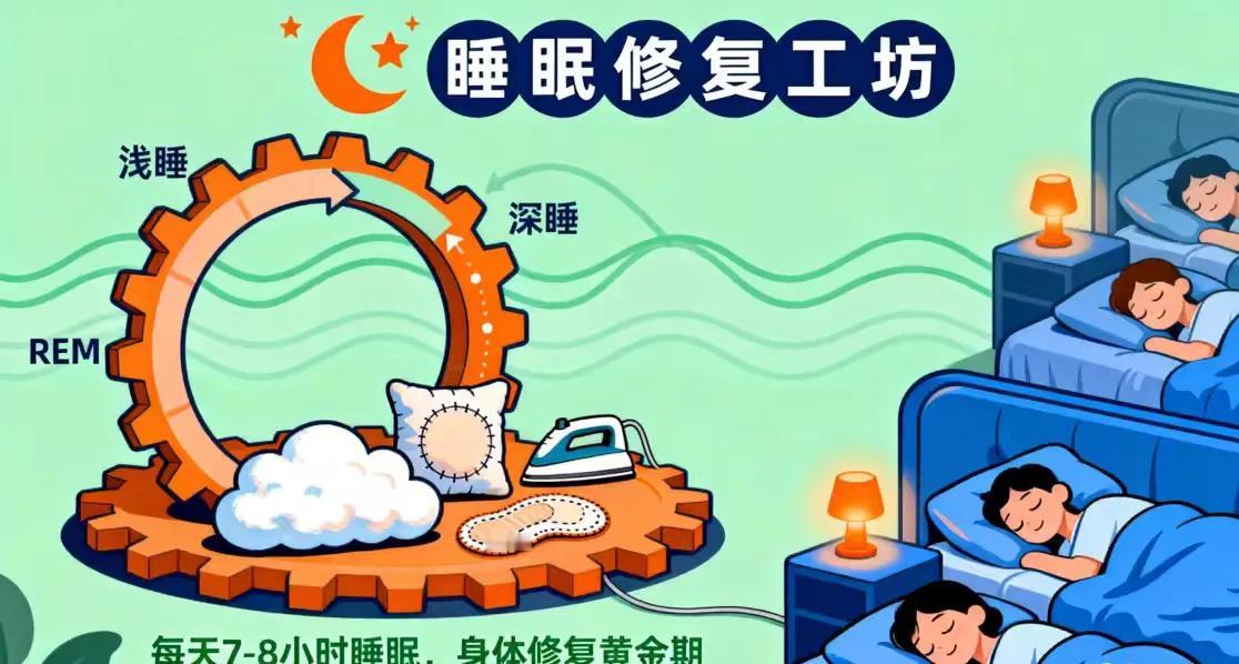 夜夜安眠不是梦：欢迎来到「睡眠修复工坊」


凌晨三点，城市的夜空下，有多少人正