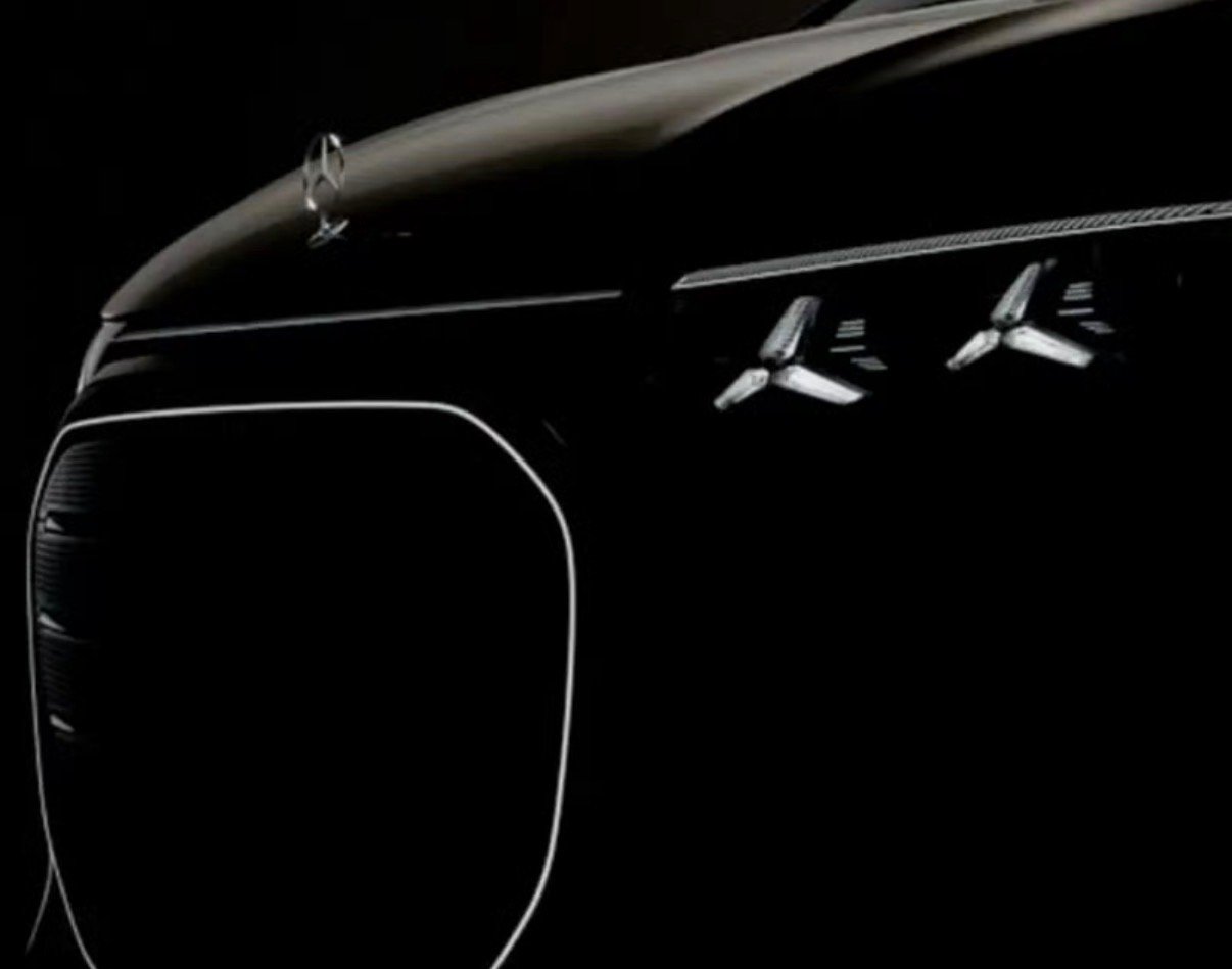 【奔驰VLE预告图发布 将于明年上市】我们从相关渠道获取到了一张奔驰VLE车型预