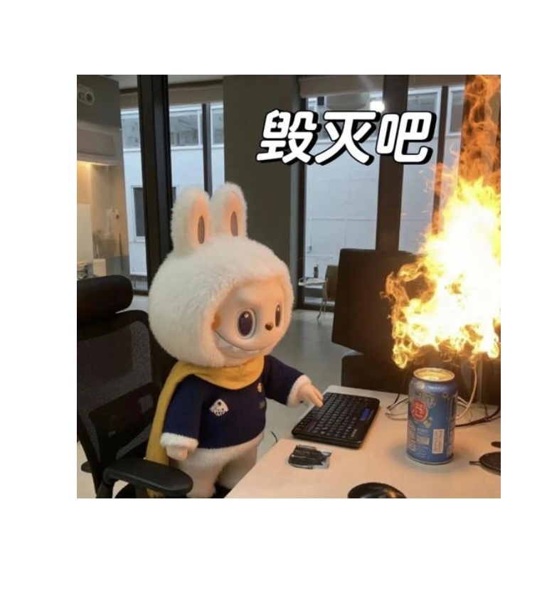 全世界学历最高的labubu来了泪目，这下好了，就连学历都超不过labubu了[