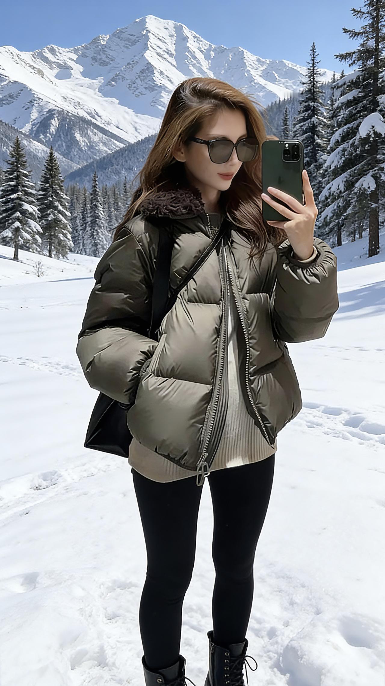 冬季穿搭 外套穿搭 保暖又好看 女装穿搭 穿出自己的风格