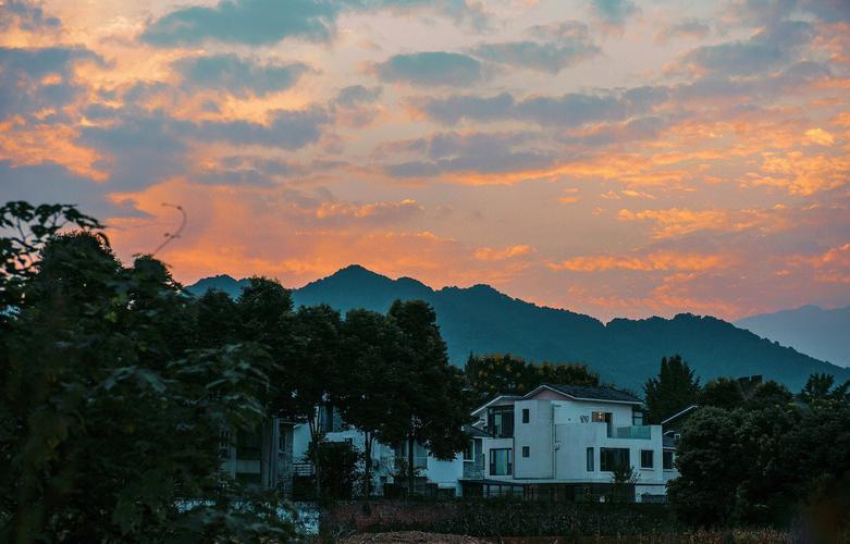 晒图笔记大赛美丽的夕阳