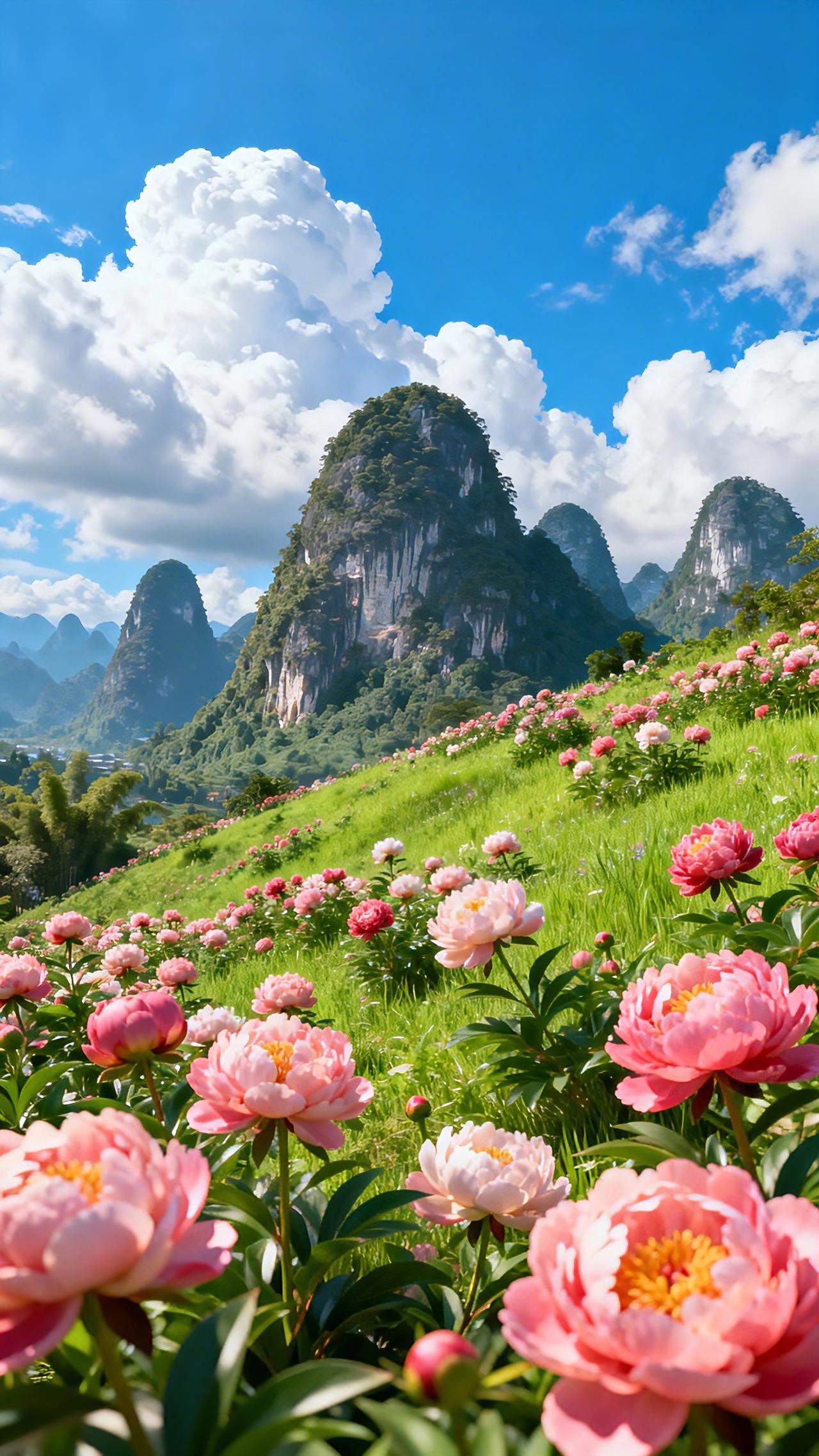 @DOU+小助手 治愈系自然风光 山水间的诗意画卷 自然风景分享 。