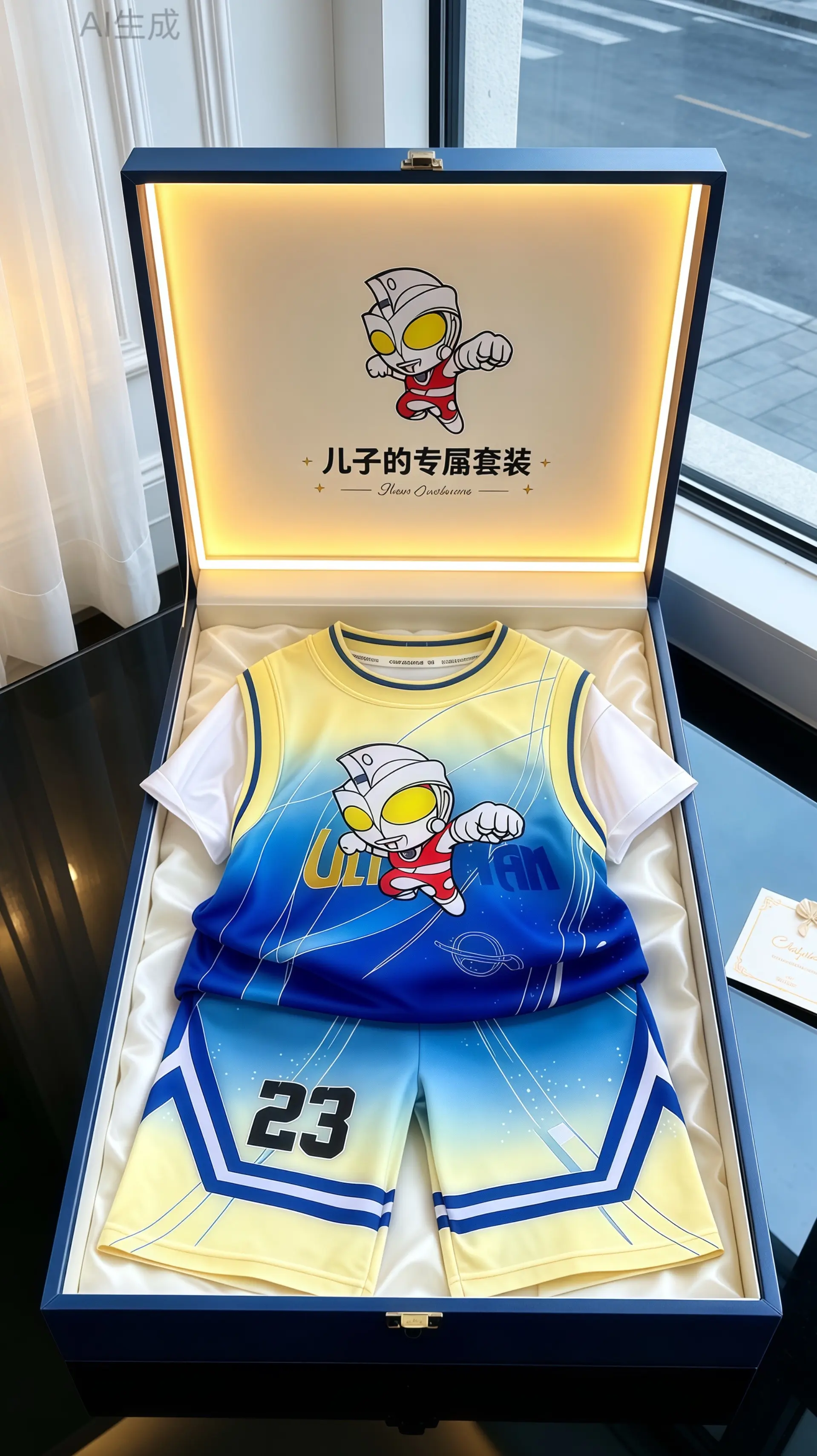 男宝穿搭 奥特曼男童套装 哪个奥特曼是你的光 我就是这条gai最亮的仔...