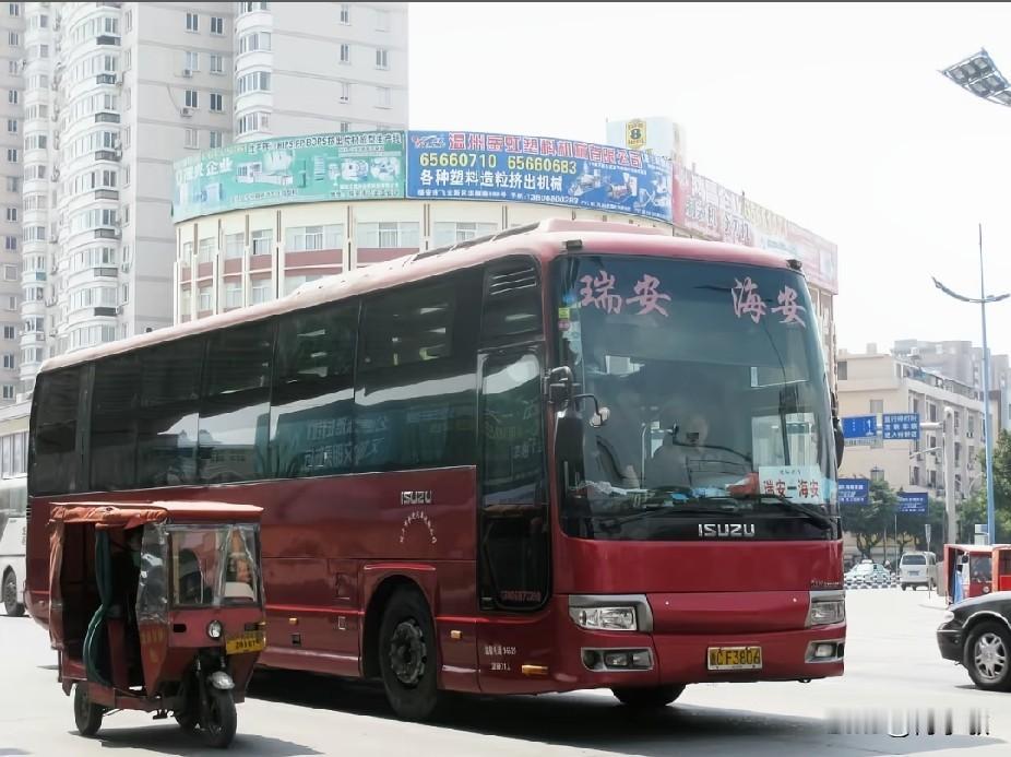 温州 浙江温州市瑞安市曾经的省际长途线路（三），不知还有多少在跑？
瑞安—海安