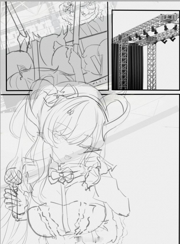 到实装前能画完吗，我预估应该有七八页以上全彩。可能更多吧，每次画着画着就有其他想