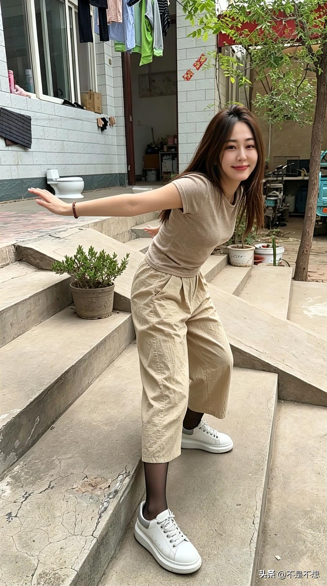 这样的穿搭算是气质女神吗