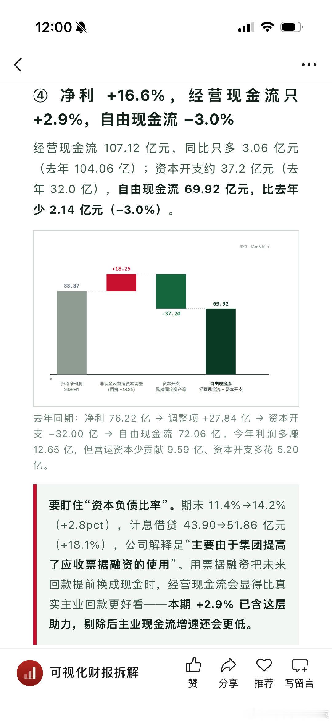 可以重点关注一下农夫山泉，股东回报：一年派息 111.34 亿元，派息率 70.