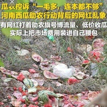 滞销西瓜被网红压价到一毛多一斤尊重劳动成果 西安·华严寺