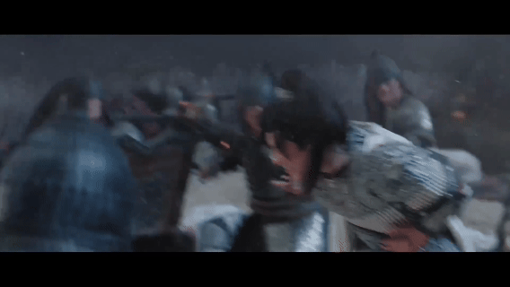 陈飞宇终于会用脸了陈飞宇不用原谅现偶了段胥战损造型直接封神，银甲染血发丝微乱，破