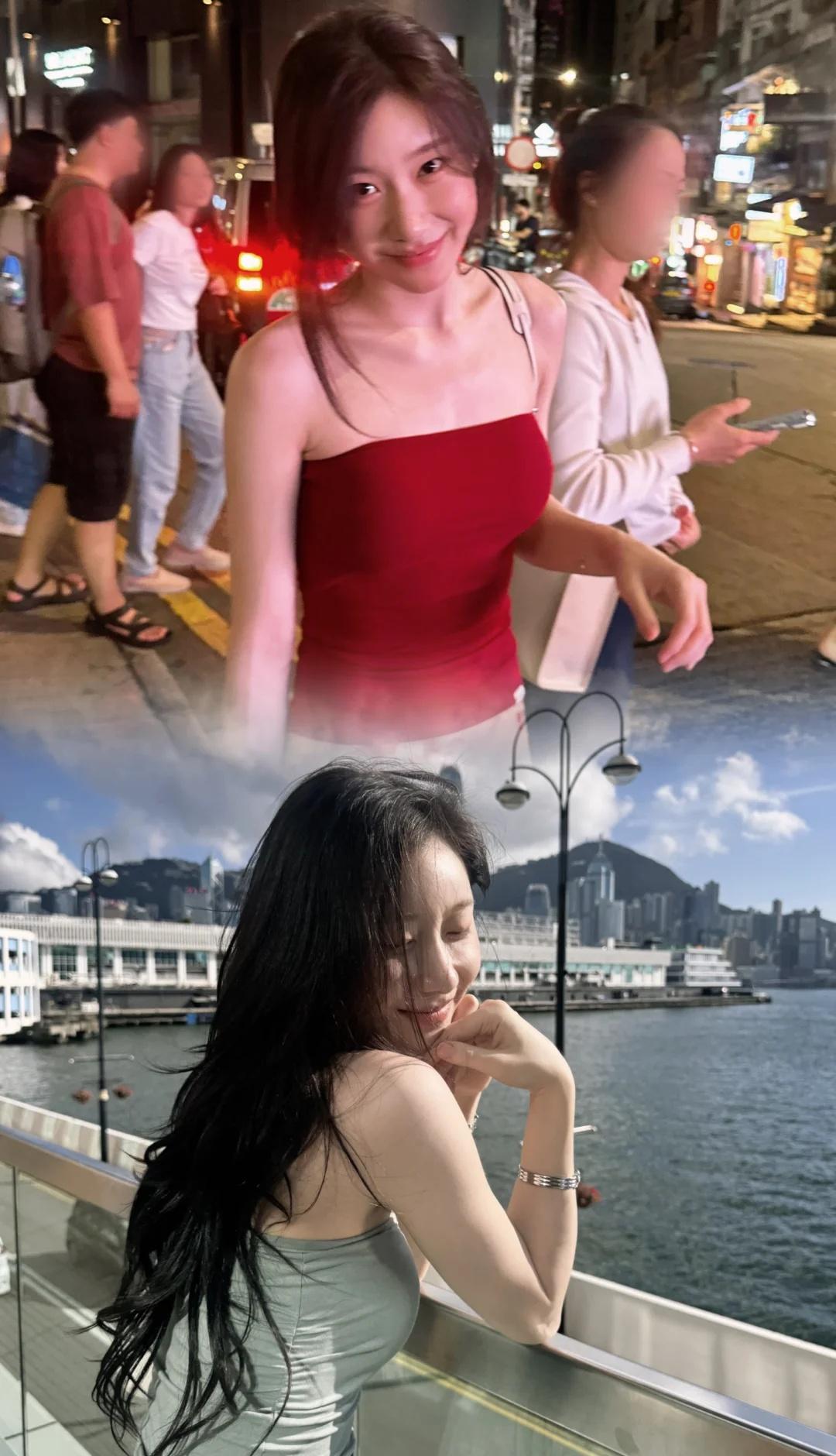 香港day&night🇭🇰彩领的拍照美学💚❣️🍀
红花绿叶都是彩领酱！李
