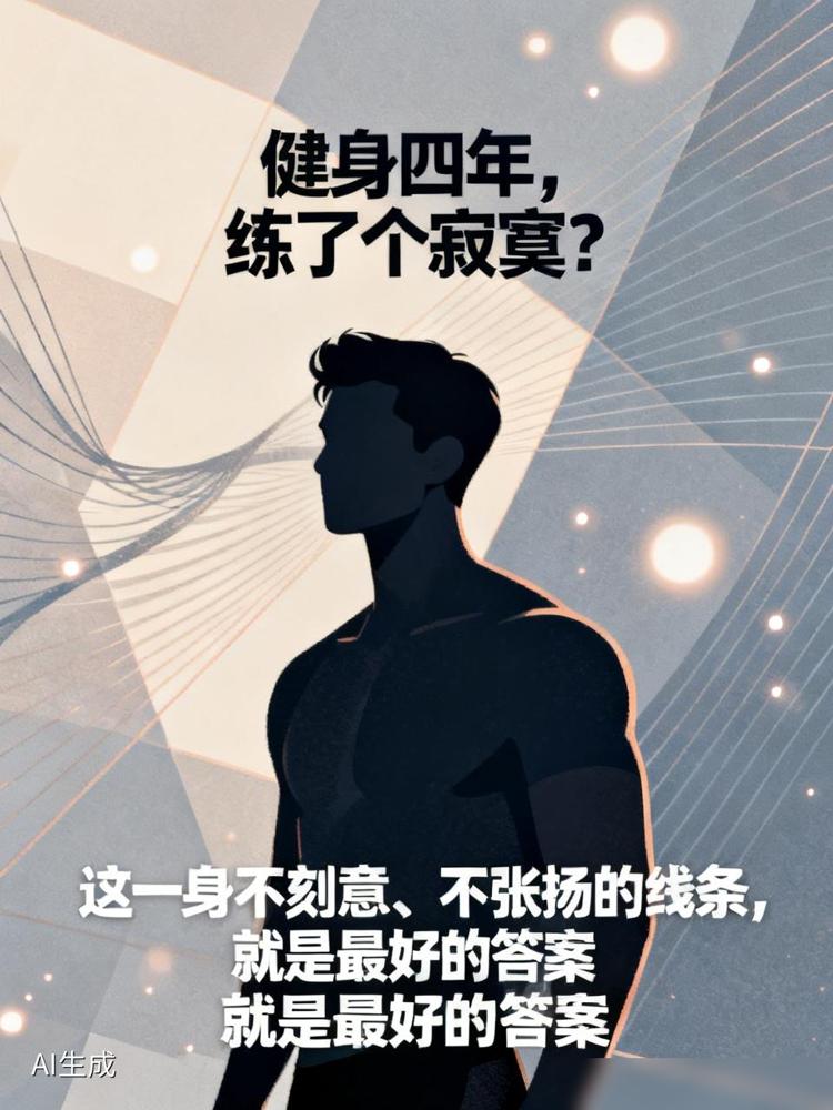 健身四年，练了个寂寞？

我最近也总被身边朋友调侃，说砸了那么多时间在健身房，也