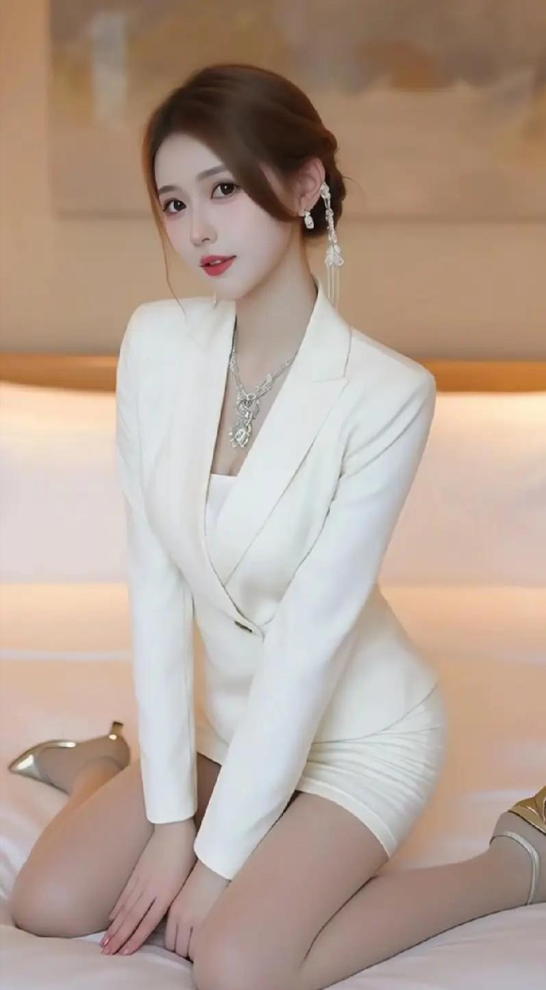 想要专业与好人缘兼得，得学会混搭。挑件剪裁利落的外套，搭柔软内搭，下装选直线型，