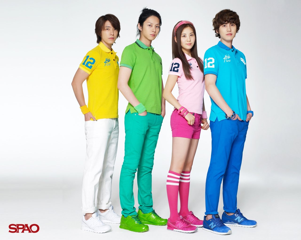 SuperJunior| 2010 SPAO宣传图五彩斑斓哈哈哈superjun