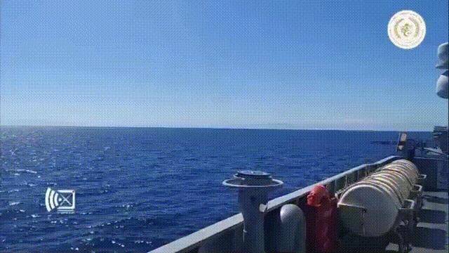 威力不俗。阿尔及利亚C28A护卫舰进行C802A反舰导弹打靶，精准命中靶标。